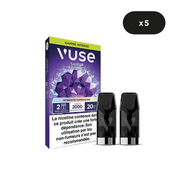 Recharge Gamme Intense Saveur Raisin Ice