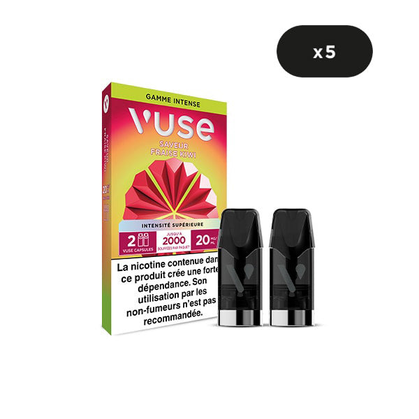 Recharge Gamme Intense Saveur Fraise Kiwi