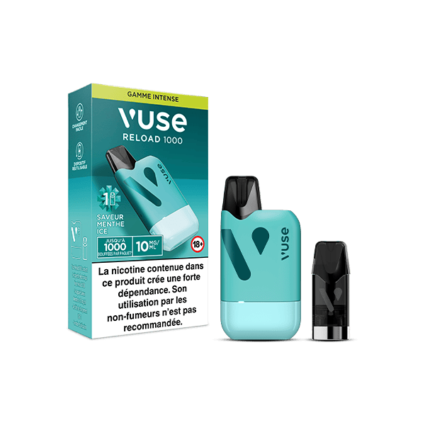 Reload 1000 Box Saveur Menthe Ice