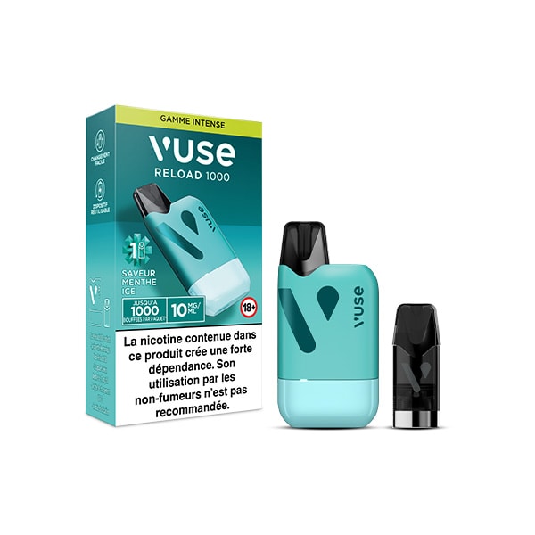 Reload 1000 Box Saveur Menthe Ice