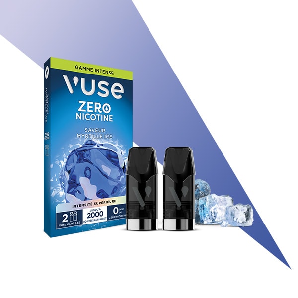 Recharge Gamme Intense Saveur Myrtille Ice