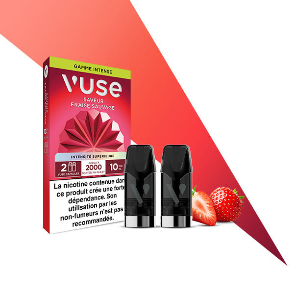 Recharge Gamme Intense Saveur Fraise Sauvage