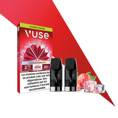 Recharge Gamme Intense Saveur Fraise Ice