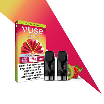 Recharge Gamme Intense Saveur Fraise Kiwi