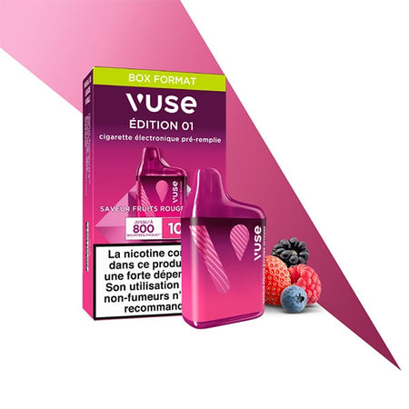 Vuse Box 800 Saveur Fruits Rouges Intense