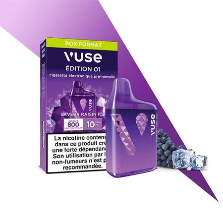 Vuse Box 800 Saveur Raisin Ice