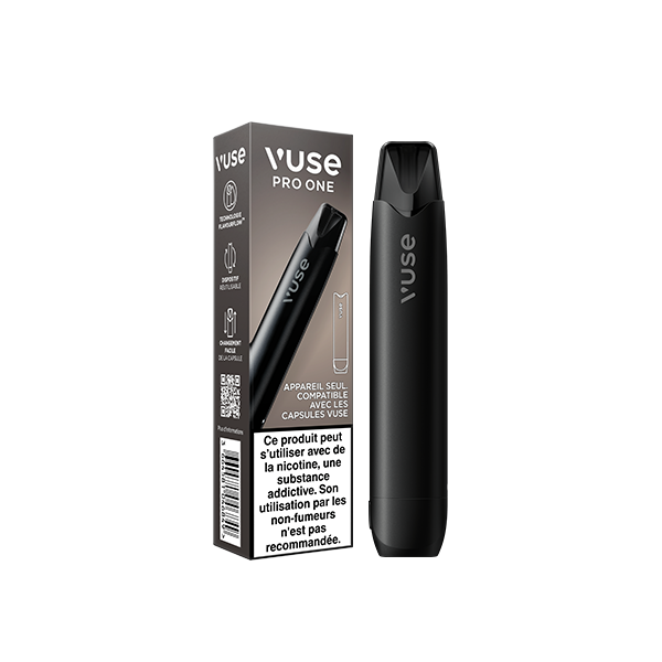 Kit Vuse Pro One appareil couleur noir