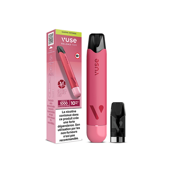 Vuse Reload 1000 Bar Saveur Fraise Ice