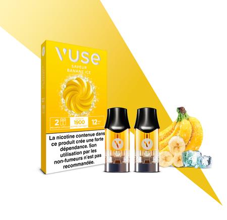 Capsules ePod Saveur Banane Ice