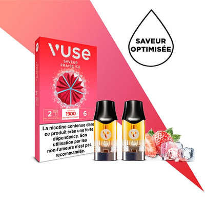 Capsules ePod Saveur Fraise Ice