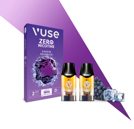 Capsules ePod Saveur Raisin Ice