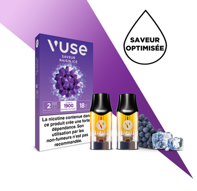 Capsules ePod Saveur Raisin Ice