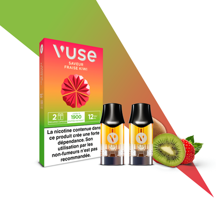 Capsules ePod Saveur Fraise Kiwi