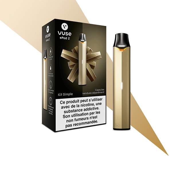 Vuse ePod 2 cigarette électronique Kit Simple