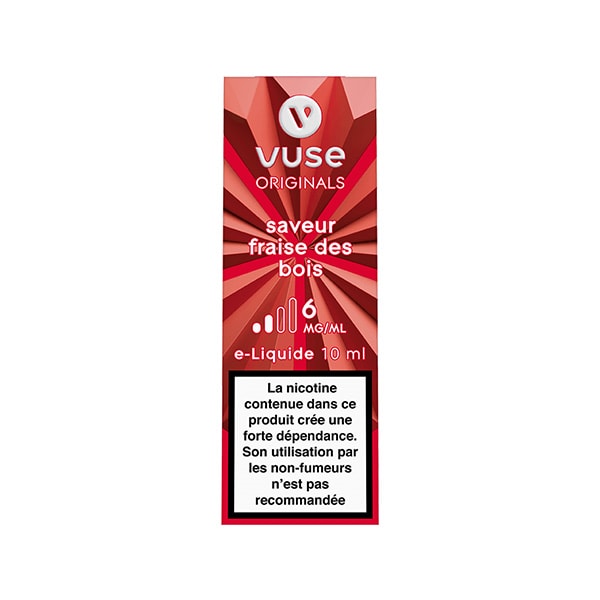 Vuse flacon eLiquide Fraise des Bois