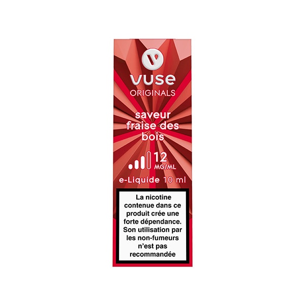 Vuse flacon eLiquide Fraise des Bois