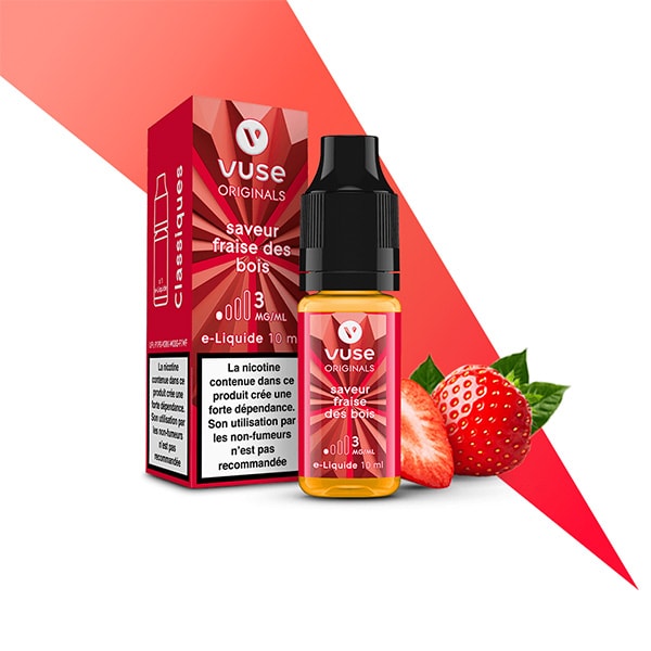 Vuse flacon eLiquide Fraise des Bois