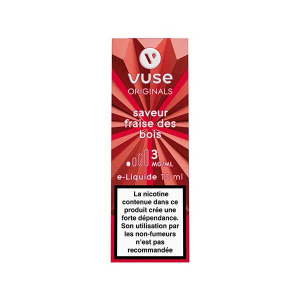 Vuse flacon eLiquide Fraise des Bois