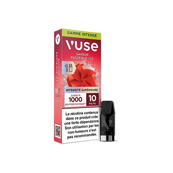 recharge cigarette vuse Recharge gamme intense Saveur Pastèque Ice