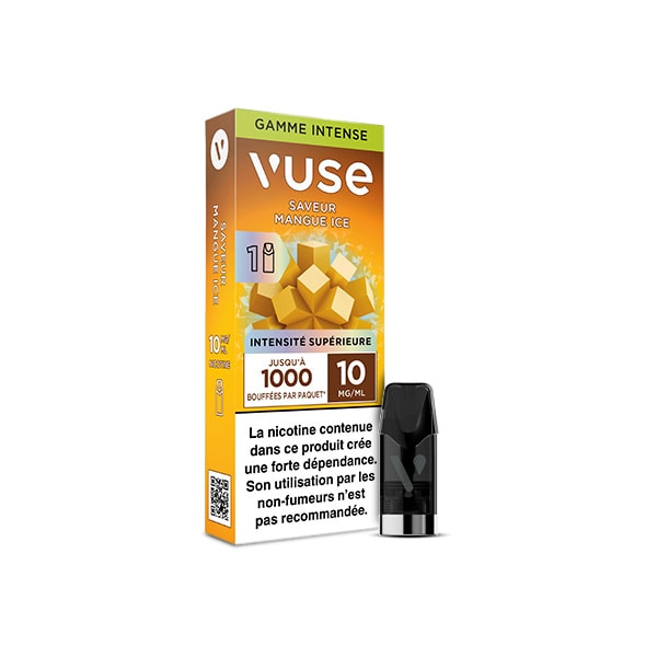 Vuse Recharges Intense pack une capsule | Menthol & Fruit Vuse Recharges Intense pack une capsule | Menthol & Fruit
