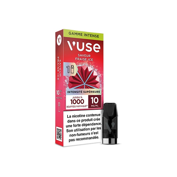Vuse gamme intense saveur fraise ice 1000