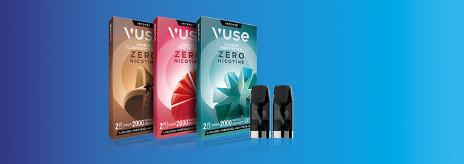 Recharges Vuse Sans Nicotine